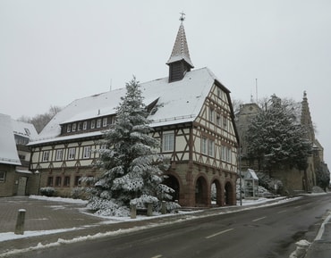 Weihnachtsbaum morgens