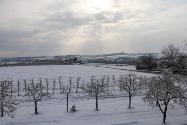 Schnee im April