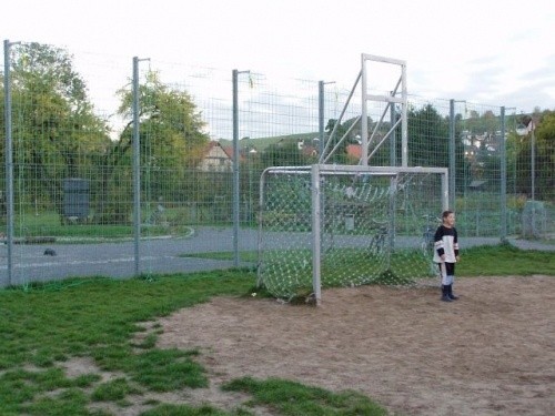 Das war der Bolzplatz in Eberdingen vor der Instandsetzung.