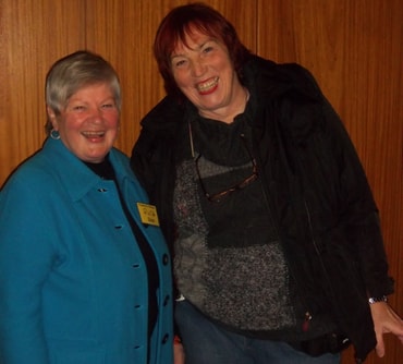 Ruth Rapp und Veronika Wernstedt