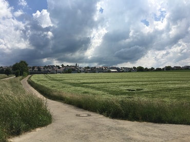 Dunkle Wolken über Nussdorf