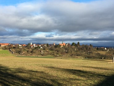 Tiefstehende Sonne