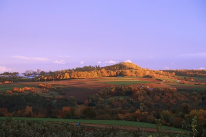 Hohscheid im Abendlicht